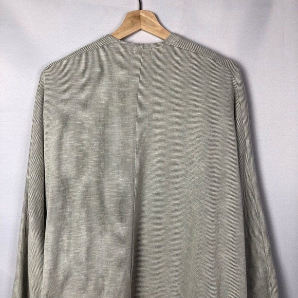 Anthropologie DONNI One Size Ribbed Cardigan Sweater Coat with Pockets OSFA - Picture 7 of 8